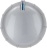 KNOB SILVER ø 55 mm