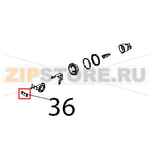 Guarnizione sonda di temperatura C.T. Unox XBC 604P Guarnizione sonda di temperatura C.T. Unox XBC 604PЗапчасть на деталировке под номером: 36