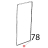 Nottolino M6 cromato fiss. suppor Unox XBC 1005E