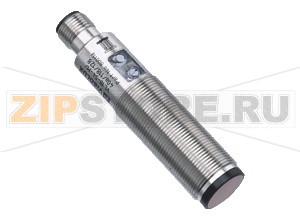 Диффузный датчик Diffuse mode sensor  VT18-8-400-M/32/40a/118 Pepperl+Fuchs Описание оборудованияDiffuse mode sensor, M18 threaded housing design, metal housing, 400 mm detection range, red light, sensitivity adjuster, light/dark on, PNP output, M12 plug