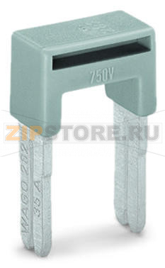 Перемычка; изолированные; серые Wago 282-409 