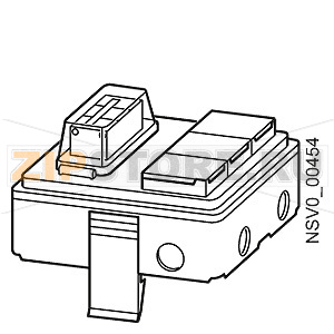 BD2-AK1/3SD163A161 TAP-OFF UNIT 16A / 3X1P MCB(B)+ 3XSD Siemens BVP:047335 
