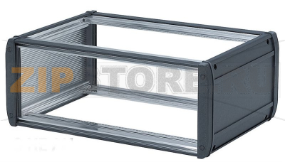 Комплекты корпусных профилей 3 U, 144.3x357.04x304.4 мм U 3 HP 63, глубина печатной платы 280 Bopla IT 153530 