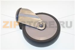 Lenkrolle ø 125mm Ruckloch Loch ø 10,5mm 