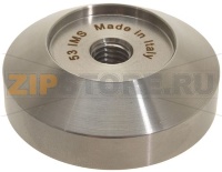 TAMPER BASE IMS M10 FLAT ST.STEEL ø53 mm