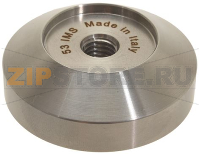 TAMPER BASE IMS M10 FLAT ST.STEEL ø53 mm 