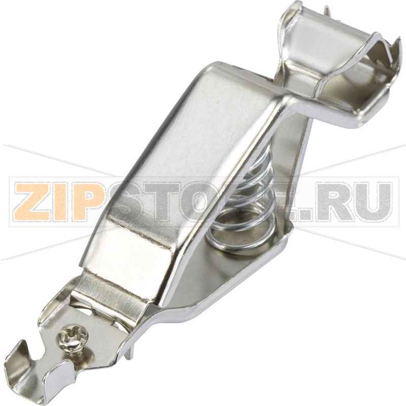 Щуп-зажим, тип: крокодил, серебристый, 18.2 мм, длина: 107 мм, 1 шт TRU Components 1365808 
