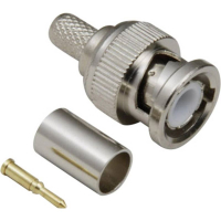 Разъем BNC, 50 Ом, 1 шт TRU Components 1579518