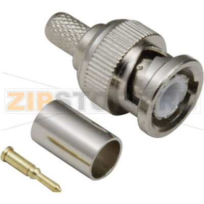 Разъем BNC, 50 Ом, 1 шт TRU Components 1579518 
