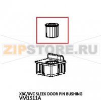 Sleek door pin bushing Unox XBC 805E