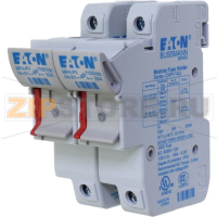 Держатель предохранителя, 32 A, DC 1500 В, 14x51 мм, 2P, UL, IEC Eaton 2P 14x51 PV Neon Indicator