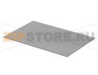 Плата передняя, 2 mm, алюминий, прозрачно анодированный Bopla BO FP 50027