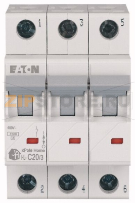 Выключатель модульный автоматический (МСВ) Eaton HL-C20/3 