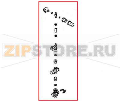 Water intake unit Angelo Po FX101E3 Water intake unit Angelo Po FX101E3Запчасть на 