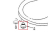 New rubber foot no screw KitchenAid 5KP M50