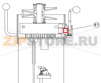 Perno comando velocità Sigma BM 30              Perno comando velocità Sigma BM 30Запчасть на сборочном чертеже под номером: 41Название запчасти Sigma на итальянском языке: Perno comando velocità Sigma BM 30