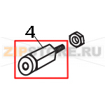 Distanziali scheda Elettrobar Fast 30 E Distanziali scheda Elettrobar Fast 30 EЗапчасть на деталировке под номером: 4