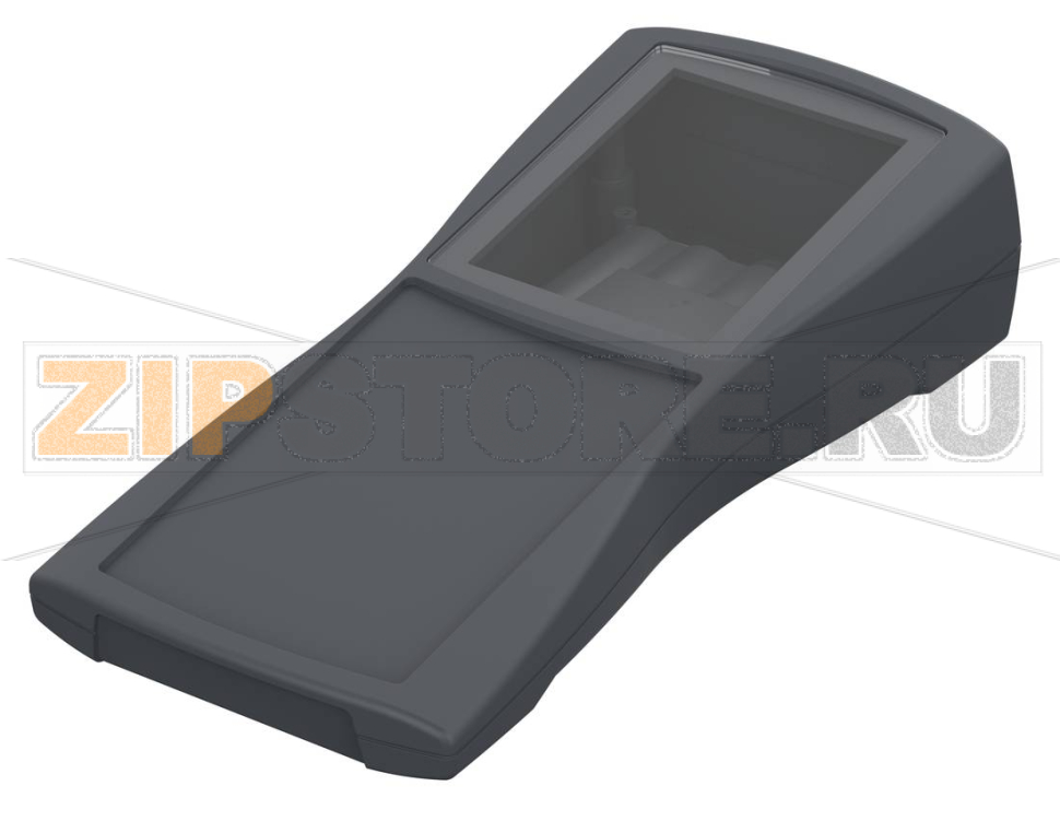 Корпус ручной с отсеком для 4 батареек типа АА, 209.3x98x34.8 мм, IP 40 (IP 65) Bopla BS 803 DIS-7024 