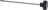 BLADE COVER TIE ROD 185 mm PITCH M6