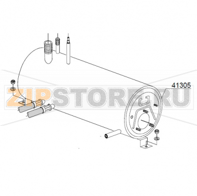 Atmospheric Boiler AISI-316 DIHR LP3 S Plus Atmospheric Boiler AISI-316 DIHR LP3 S PlusЗапчасть на деталировке под номером: 41305Название запчасти на английском языке: Atmospheric Boiler AISI-316 DIHR LP3 S Plus