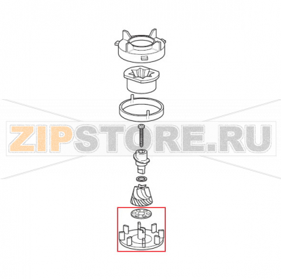 Supporto x macina inferiore Saeco Royal Classic Supporto x macina inferiore Saeco Royal Classic

Запчасть на сборочном чертеже под номером: 42