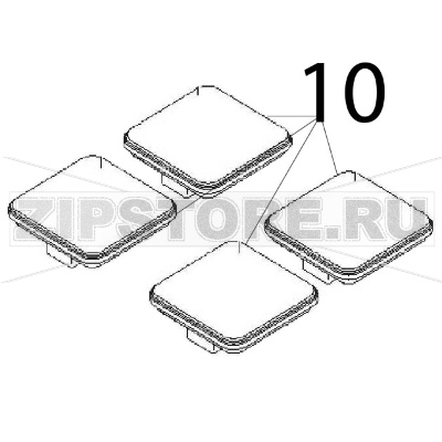 Конфорка 2600 Вт Angelo Po 1G1PE2E Конфорка 2600 Вт Angelo Po 1G1PE2EЗапчасть на деталировке под номером: 10