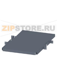 SIVACON, compartment bottom, withdrawable, T: 800 mm, W: 600 mm, zinc-plated Siemens 8MF1068-2AF30