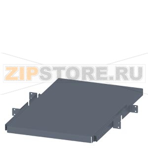 SIVACON, compartment bottom, withdrawable, T: 800 mm, W: 600 mm, zinc-plated Siemens 8MF1068-2AF30 