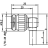 Разъем TNC, 75 Ом, 1 шт Telegärtner J01012A0004 - Разъем TNC, 75 Ом, 1 шт Telegärtner J01012A0004