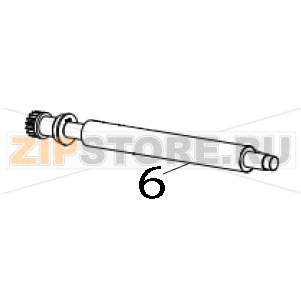 Paper feed platen roller assy TSC PEX-1131 Paper feed platen roller assy TSC PEX-1131Запчасть на деталировке под номером: 6