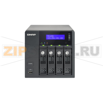 Накопитель сетевой QNAP TS-470 