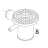 Wall bushing Fagor AD-48