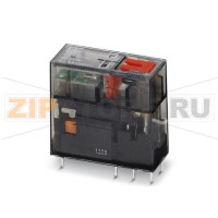 Вставное миниатюрное реле Phoenix Contact REL-MR-230AC/21-21AU/MS
