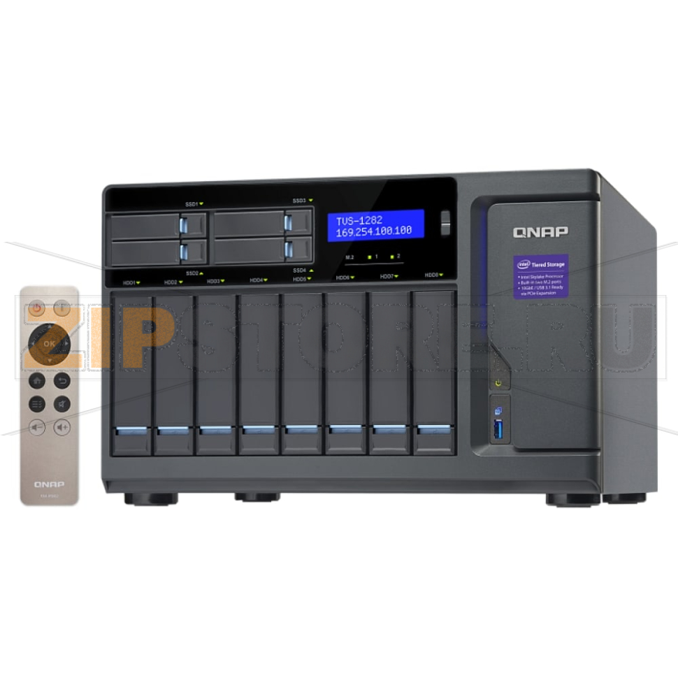 Накопитель сетевой QNAP TVS-1282 