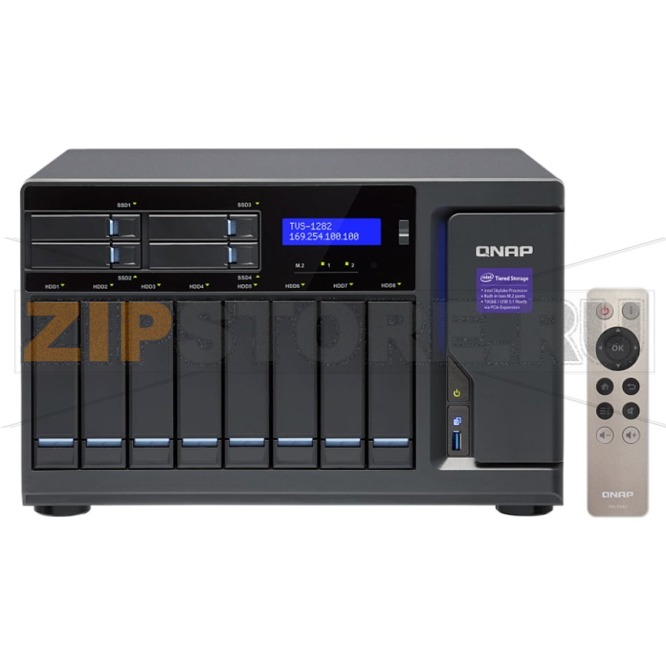 Накопитель сетевой QNAP TVS-1282 