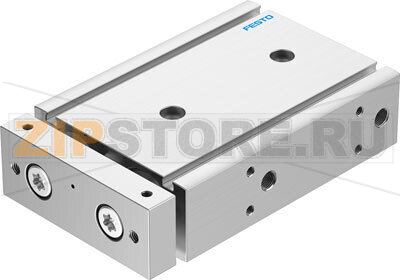Пневмоцилиндр двухпоршневой Festo DGTZ-GF-32-60-P-A 