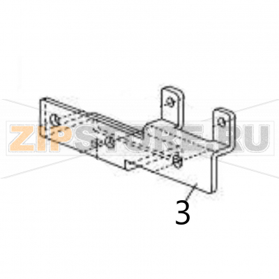 Set bracket (C) Sato DR308e Set bracket (C) Sato DR308eЗапчасть на деталировке под номером: 3Название запчасти на английском языке: Set bracket (C) Sato DR308e.