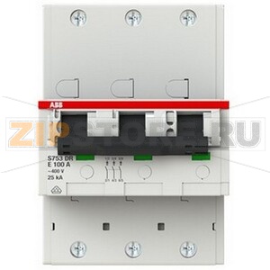 Выключатель автоматический селективный, S753DR-E100 ABB 2CDH783010R0822 
