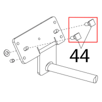 Vite blocc. vela TQ 8x29 Sirman Palladio 300