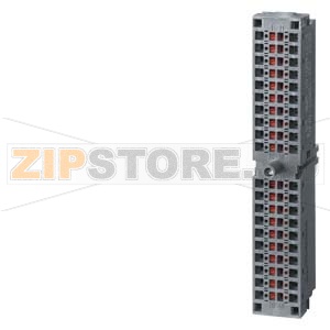 SIMATIC S7-300, ФРОНТАЛЬНЫЙ СОЕДИНИТЕЛЬ С ПРУЖИННЫМИ КОНТАКТАМИ, 40-ПОЛЮСНЫЙ, 100 ШТУК В УПАКОВКЕ Siemens 6ES7392-1BM01-1AB0 