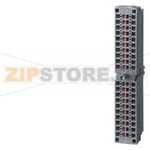 SIMATIC S7-300, ФРОНТАЛЬНЫЙ СОЕДИНИТЕЛЬ С ПРУЖИННЫМИ КОНТАКТАМИ, 40-ПОЛЮСНЫЙ, 100 ШТУК В УПАКОВКЕ Siemens 6ES7392-1BM01-1AB0 