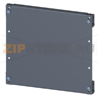 SIVACON, mounting plate, mounting with bracket, H: 300 mm, W: 400 mm, zinc-plated Siemens 8MF1340-2AM02-0
