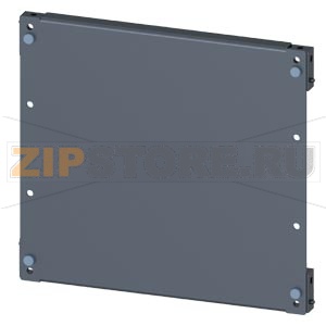 SIVACON, mounting plate, mounting with bracket, H: 300 mm, W: 400 mm, zinc-plated Siemens 8MF1340-2AM02-0 