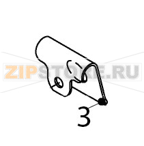 Catch - slope Hoshizaki IM-65NE-25 Catch - slope Hoshizaki IM-65NE-25Запчасть на деталировке под номером: 3