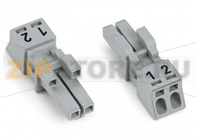 Разъем; 2-пол.; Код. B; 1,50 mm; серые Wago 890-242 Protected against mismating and maintenance-freePush-in CAGE CLAMP® spring pressure connection technology allows solid conductors to be simply pushed into a unit.Low profile with 4.4 mm pole spacingComponents can be clearly printed on and color-coded to meet custom requirements.When assembled, the installation connectors comply with IP40 and are suitable for easily accessible areas....