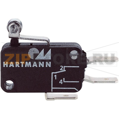 Микропереключатель 250 В/AC, 16 A, 1 x вкл/выкл, 1 шт Hartmann 04G01B06B01A 