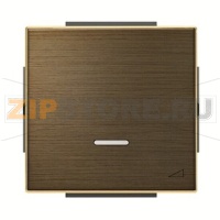 Клавиша для механизма клавишного светорегулятора, античная латунь ABB 2CLA856010A1201