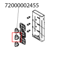 Ручка ЭПК-27Н.00.00.003Б СБ (с пружиной) Abat ШЖЭ-3