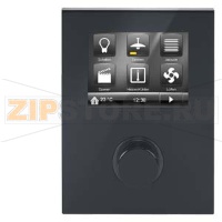 UP 204/51 - Room Controller Contouch‚ incl. bus coupling unit, piano black Siemens UP 204/51