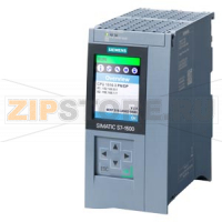 SIMATIC S7-1500, центральный процессор CPU 1516-3 PN/DP, ЦПУ с рабочей памятью 1 МБ для программы и 5 МБ для данных, 1ый интерфейс: PROFINET IRT с 2х-портовым коммутатором, 2ой интерфейс: PROFINET RT, 3ий интерфейс: PROFIBUS, производительность 10 нс на б